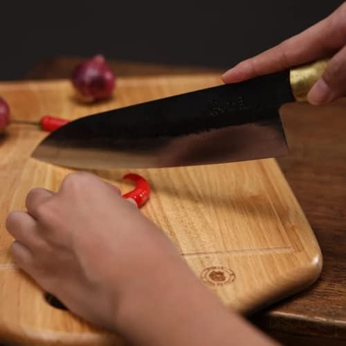Faca de Chef Gyuto, The Legend Gyuto Knife, Mestre Chef Knives Deve ter, estilo japonês, faca artesanal