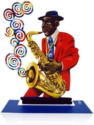 World of Judaica David Gerstein Saxofonista Jazz Club Sculpture