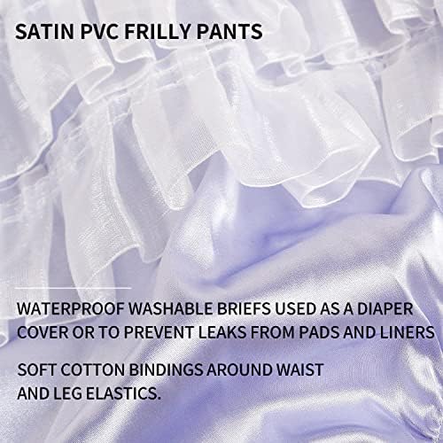 Calça de fraldas para adultos Pontas de proteção contra vazamentos de incontinência, podem ser lavadas repetidamente,
