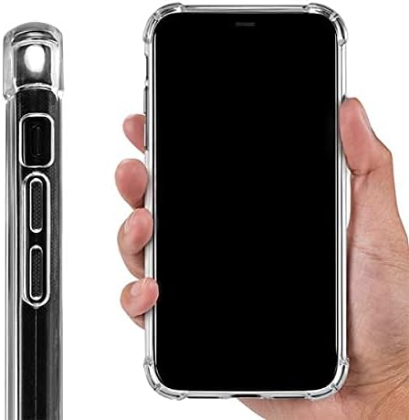 Skinit Clear Phone Case Compatível com o iPhone 13 Pro - Oficialmente licenciado NBA Golden State Warriors Black Animal