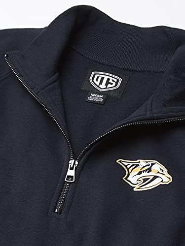 OTS NHL Feminino Fleece 1/4-Zip Foil Pullover