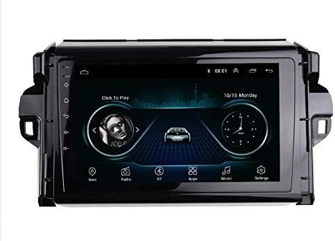 Quadro estéreo de carros asvegen, estrutura de rádio de carro para Toyota Fortuner DVD GPS Navi Player Playle