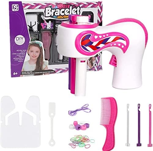 Braider de cabelo automático SDFA, Máquina de trança de cabelo de cabelo elétrico Twister Diy Magic Hair Roller Tools Braids Braids Playset For Girls Mulheres