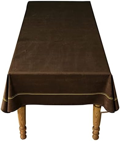 Talha de mesa UXZDX, mesa de jantar, toalha de mesa, toalha de mesa de chá, capa de mesa redonda americana retangular de cor sólida