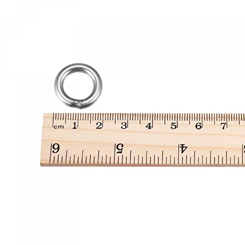 UXCELL 304 Soldado aço inoxidável O anel de 20 mm de diâmetro externo. 4 mm de espessura 15pcs
