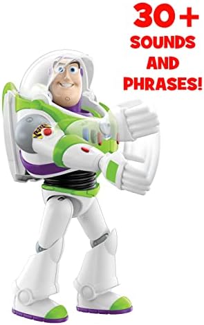 Toy Story 4 Brinquedos de filme, Buzz LightYear Figura de ação com Karate Chop Motion e 20 frases e sons
