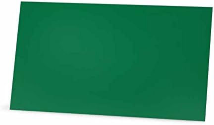 Criações de artigos de papelaria Cartões de lugar verde plano de neve