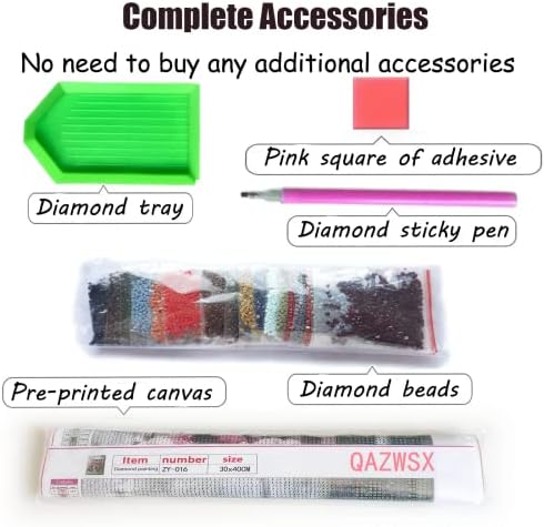 Kit de pintura de diamante Hairstylist Diy Diamond Painting Kits Gifts Wall Decoration for Bathroom Art Crafts 12 x 16