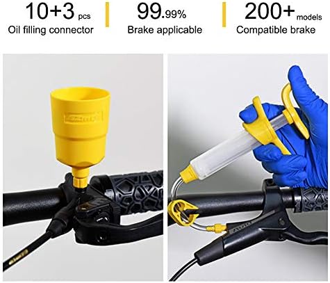 Ferramenta de kit de sangria do freio de disco hidráulico do hidráulico, Biciclo de Biciclo Hidráulico Braço do Braço