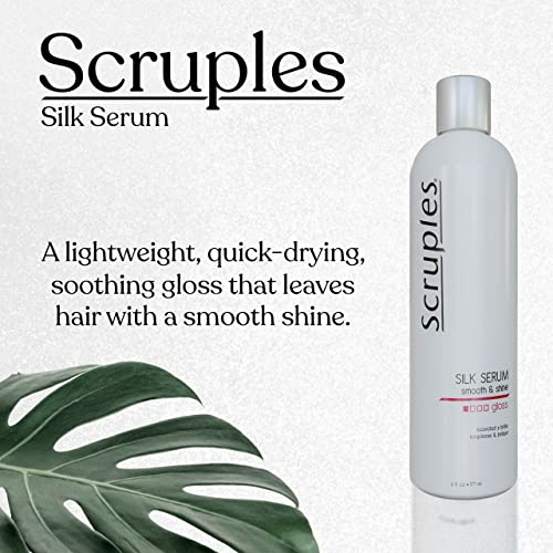 Scrumpal Solep & Shine Sedor Soro - Cabelo brilhante, sedoso e sem frizz - penteado mais suave e gerenciável - Libern -in para