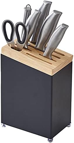 Handieen Kitchen Kitch Box Knife Striter Insert Knife Site Sharneding Bust Scissors Armazenamento Fruta Faca Drene Cilindro Prateleira