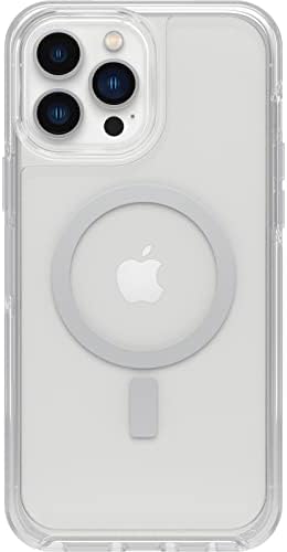 Zagg InvisibleShield Glass+ Screen Protector para Apple iPhone 13 Pro Max & Otterbox Symmetry Series+ Clear Antimicrobian Case