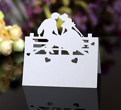 Cartões de lugar de mesa, cartão de casamento, cartões de nome de lugar, pacote de 100 cartões de casamento, cartas de