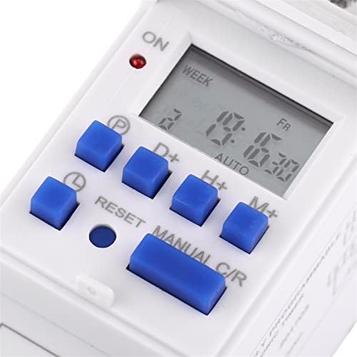 1PCS Timer 220V 110V 24V 12V AHC15A TE-4163 Digital LCD Power Timer PROGRAVÁVEL TRAMENTO Relé 16A THC15