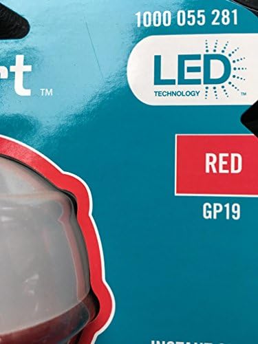 Lâmpada LED de LED A19 GP19 de 25W - RED