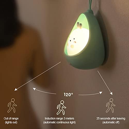 WXLAA Smart Night Light Motion Sensor A quente luz usb cargo de animal led led de mesa led lumin