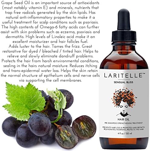 Laritelle Organic Hair Growth Treation Bliss Sensual 4 oz