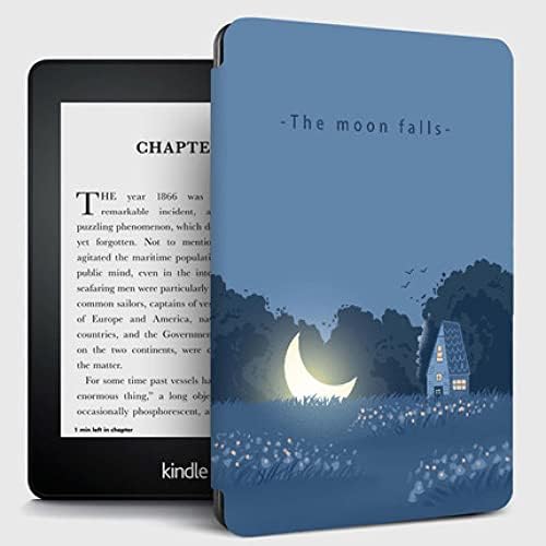Caso de capa para o novo Kindle 10th Gen 2019 Lançado - Protetor Slim Automotor/Sleep Case for Kindle 2019, Moon Hut