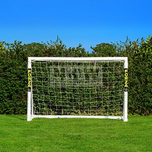 Net World Sports Forza Soccer Goal [5 tamanhos] | Ultimate PVC Home Backyard Soccer Goal | Redes de futebol para o quintal | Metas de futebol portáteis e redes de metas de futebol