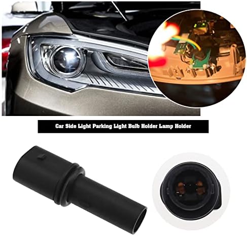 2pcs estacionamento lateral lâmpada lâmpada compatível com 3 séries E46 63128380205 Componentes de substituição de iluminação de iluminação automotiva