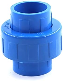 Confiança Craftsman 2pcs 20 ~ 32mm Conectores de tubo de PVC azul Irrigação Tubo de água Tubo de cotovelo do conector Tampa final Válvula de esfera Aquário Aquário Tanque de peixe