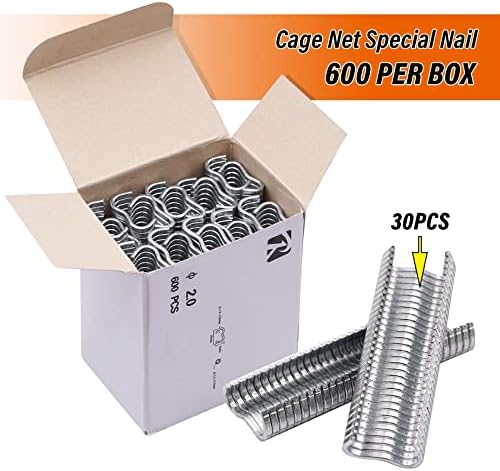 Kit de alicates de anel de unhas do tipo Minyulua Type M com clipes de 2400pcs M, ferramentas manuais Fios de arame prenda