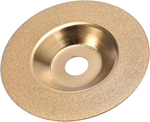 Koaius moer moer roda disco 100 mm ouro diamante titânio rio de roda de polimento de disco discos discos moedor xícara ângulo de