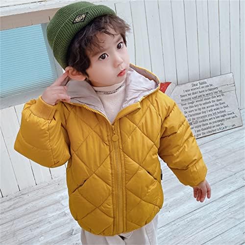 Kagayd Baby Jacket Coat Criandler crianças meninos meninas meninas inverno quente casacos sólidos ouvidos casaco acolchoado com capuz fora do casaco de inverno
