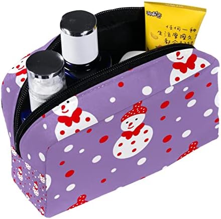 Tbouobt Cosmetic Bag for Women, Bolsas de maquiagem Bolsa de higiene pessoal espaçosa Gift, desenho animado do boneco