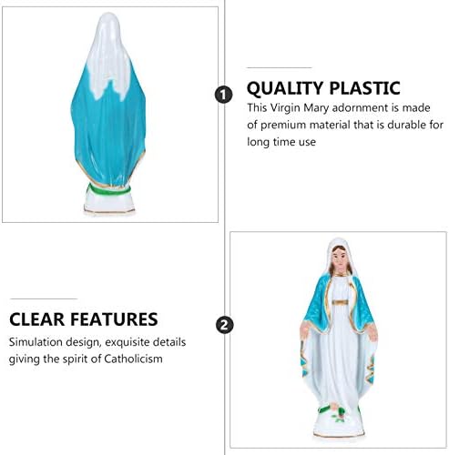 Abaodam Virgin Mary estátua e estatuetas de Joseph de Guadalupe de estátuas Nossa Senhora- Virgem Maria Adornamento de estilo religioso