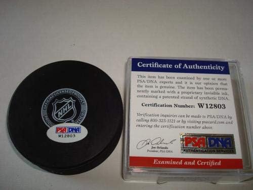 Joel Ward contratou Washington Capitals Hockey Puck autografado PSA/DNA COA A - Pucks NHL autografados