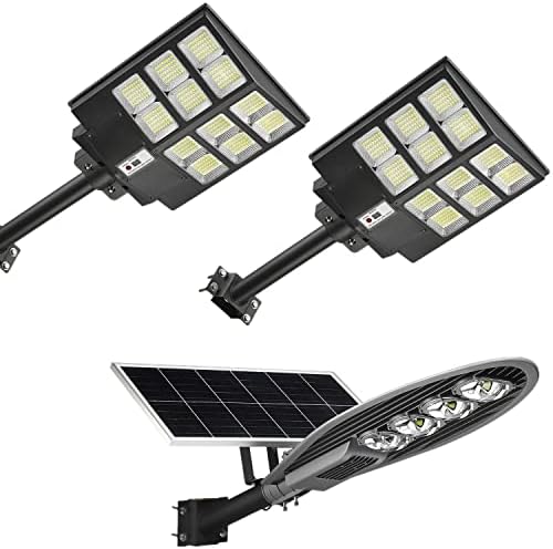 Light Light Light Light Light Light, Dusk da rua solar solar ao ar livre para Dawn com controle remoto do sensor de movimento,