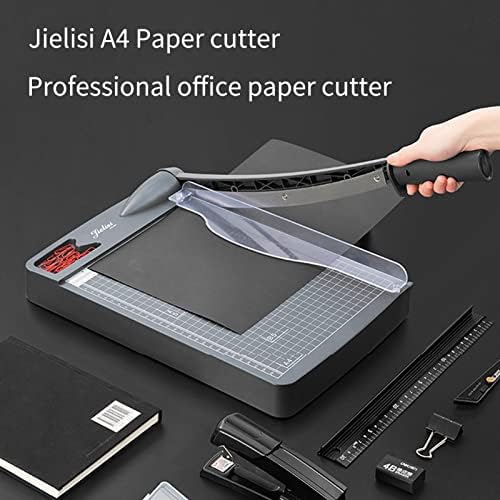 Xixian Paper Trimmer, Mini Paper Trimmer Guillotine Cutter A4 Máquina de corte de papel de mesa com comprimento de desktop com cabeça de segurança para papel de papel artesanato cartões de recados