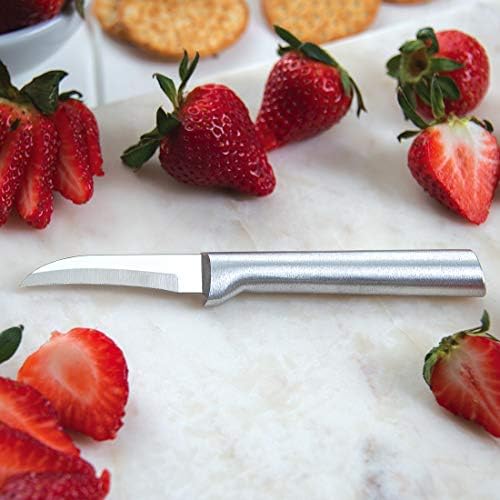 Conjunto de faca de cutlestres de RADA - 6 facas com lâminas de aço inoxidável com alças de alumínio feitas nos EUA