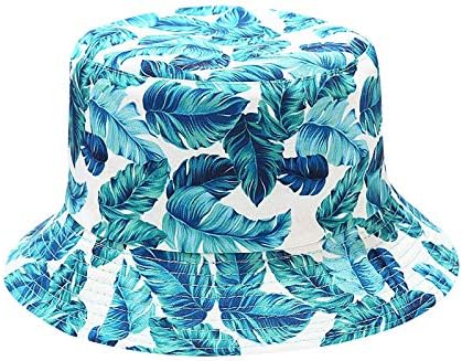 Chapéu de balde de chapéu de pescador de impressão de impressão de moda ao ar livre chapéus de sol ao ar livre feminino tampa de