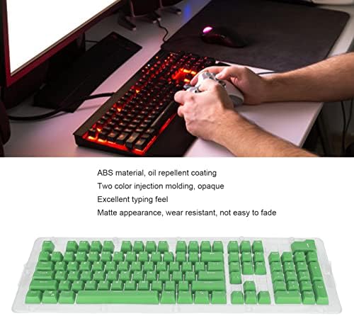 106 PCS Caps de teclado, Altura do OEM Pudim Chaps Substitui
