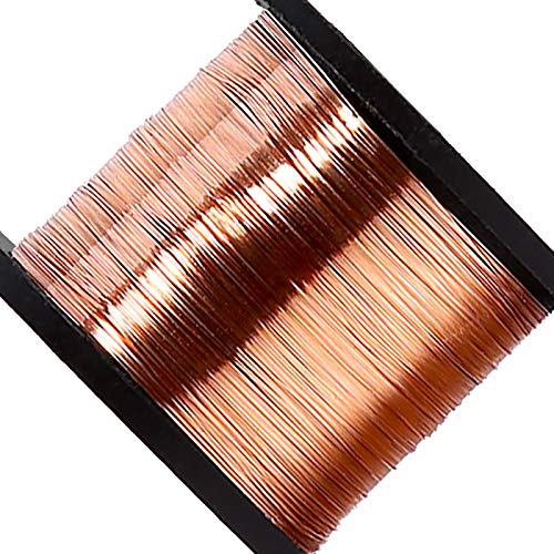 5pcs Fio de enrolamento de fio de cobre esmaltado 0,1 mm de espessura 12m de comprimento para conectar ou soldar fins