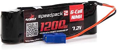 Dinamite speedpack2 7.2v 1200mAh 6c NIMH EC3 Dynb2473 Baterias e acessórios de carros