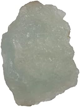 GemHub 64,35 CT Cristal natural Cryal Aqua Sky Aquamarine áspera em pedra preciosa solta para cura, ioga, meditação e outros