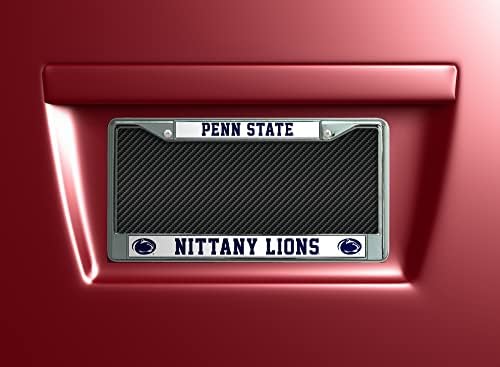 RICO Industries NCAA Penn State Nittany Lions Standard Chrome Plate Frame, 6 x 12,25 polegadas