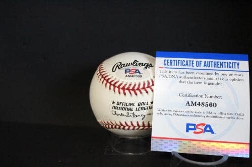 Andy Pafko assinou beisebol Autograph Auto PSA/DNA AM48560 - bolas de beisebol autografadas