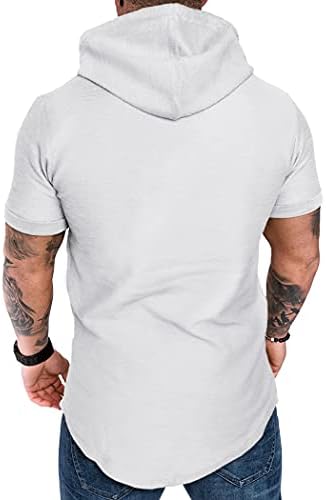 Coofandy mass moda muscular camisetas com capuz de camisetas com capuz com capuz
