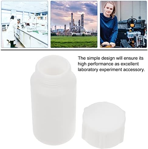 garrafas de frascos de amostra de balacoo- garrafa de reagente PTFE pequeno, experimento de laboratório de garrafa de reagente de 25 ml, garrafa de reagente para laboratório