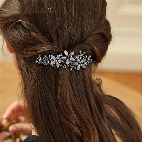 SDFGH Drilling Flowers Series Rhinestone Hairpin traseiro da cabeça Mãe fêmea Cabeçalho