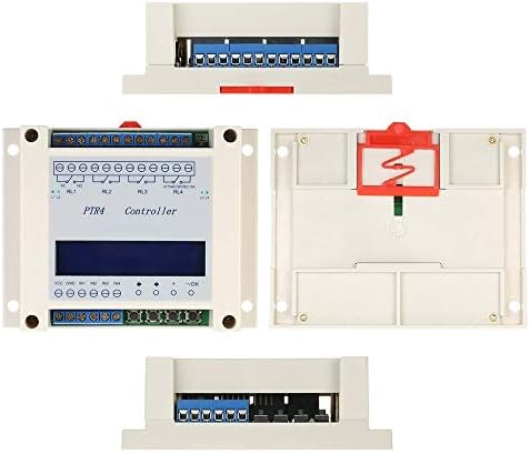 Módulo de relé JF-Xuan, DC6-40V 4 canais de relé programável Controlador de retardador do controlador de atraso Módulo de tempo