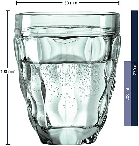 Leonardo Brindisi Drinking Glass, 1 peça, Cálice de água para lavadora de lavar louça, copo de bebida, feito de vidro, suco moderno,