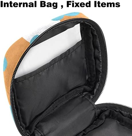 Bolsa de armazenamento de guardanapo sanitário, bolsa menstrual bolsa portátil saco de guardana