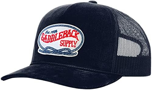 Saddleback Supply Retro Patch não estruturado Capto de veludo