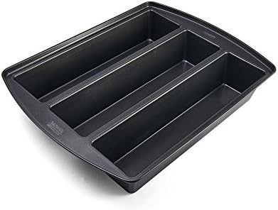 Chicago Metallic - 26783 Chicago Metallic Professional Lasagna Trio Pan, 12 por 16 por 3 , Silver