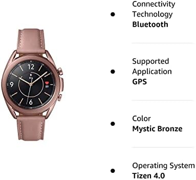 Samsung Galaxy Watch3 Watch 3 Smart Watch com monitoramento avançado de saúde, rastreamento de fitness e bateria duradoura